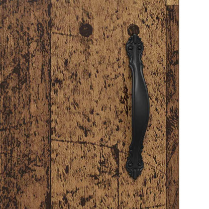 Wall-mounted Cabinet 2 pcs Old Wood 69.5 x 34 x 90 cm