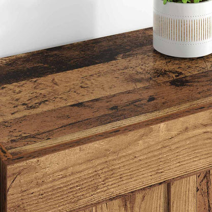 Wall-mounted Cabinet 2 pcs Old Wood 69.5 x 34 x 90 cm