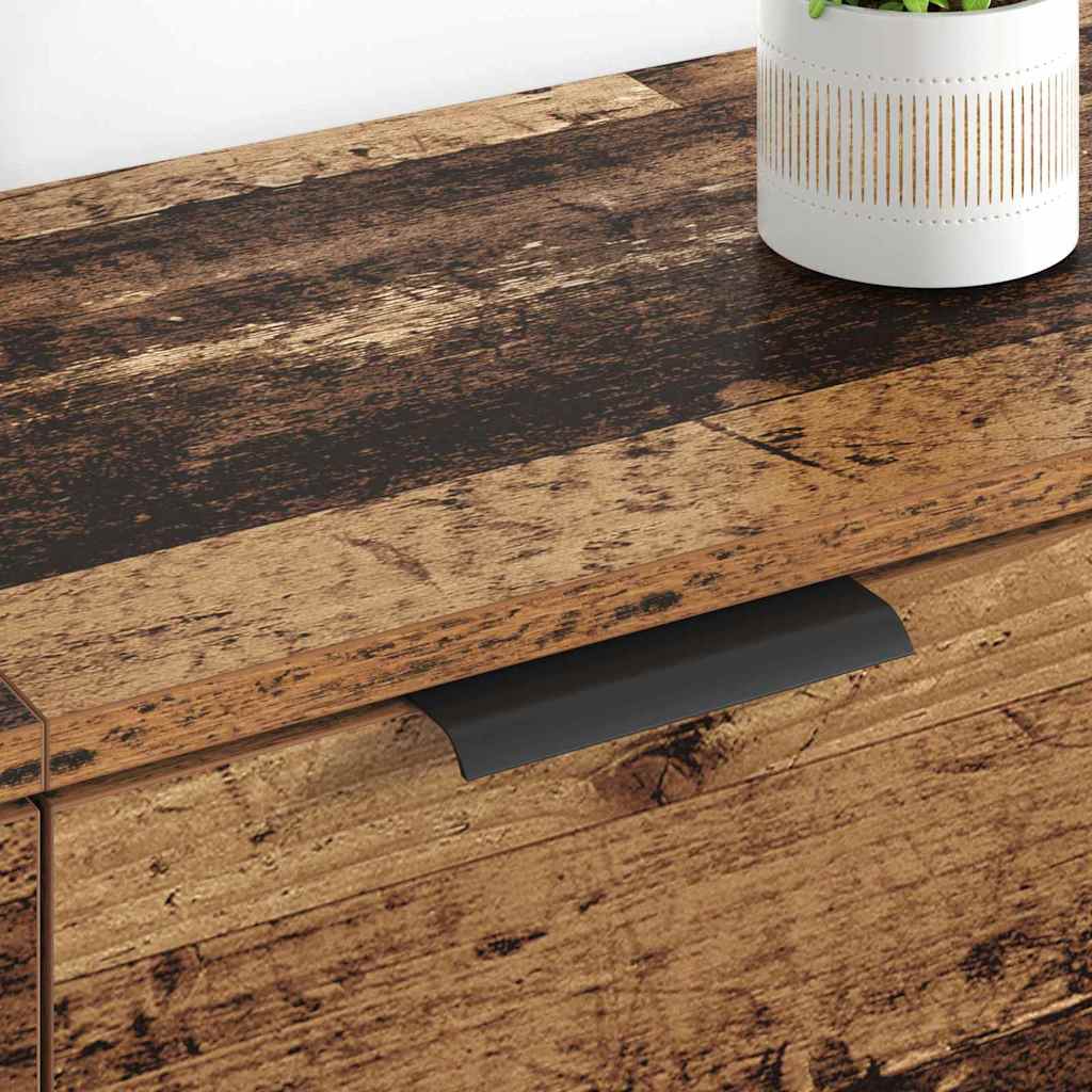 Sideboards 2 pcs Old Wood 60 x 30 x 70 cm Engineered Wood