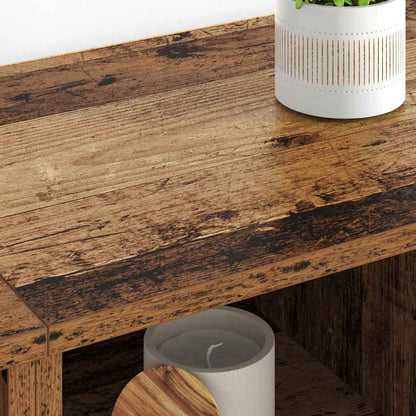 Sideboards 2 pcs Old Wood 60 x 35 x 70 cm Engineered Wood