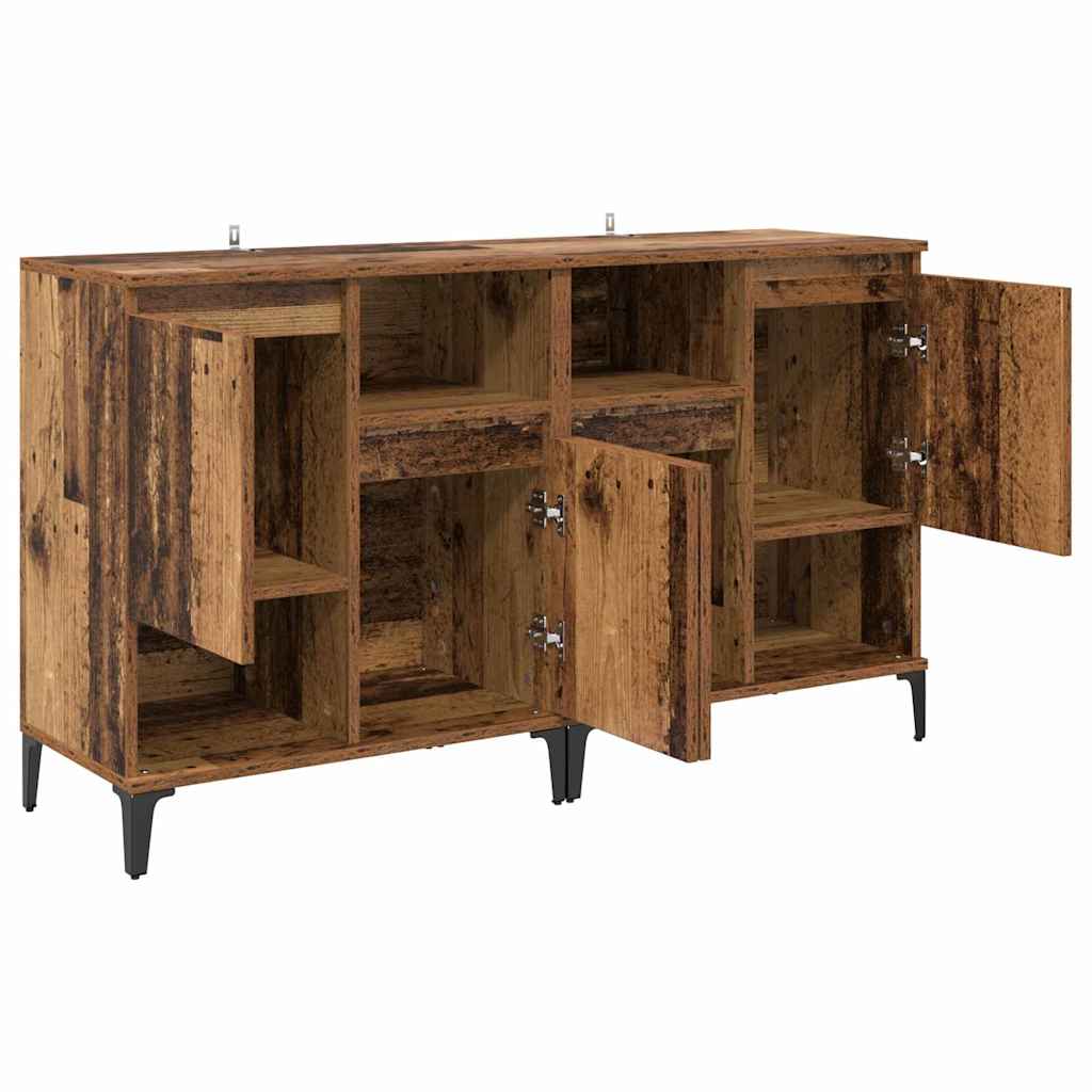 Sideboards 2 pcs Old Wood 60 x 35 x 70 cm Engineered Wood