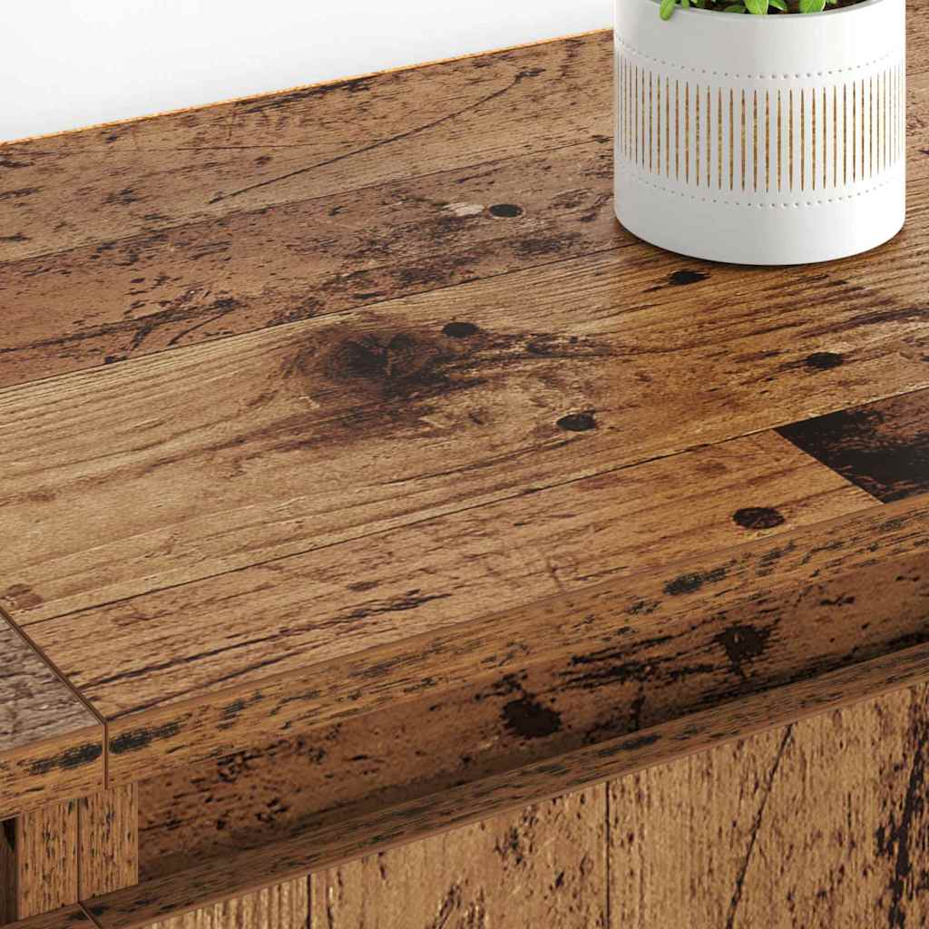 Sideboards 2 pcs Old Wood 60 x 35 x 70 cm Engineered Wood