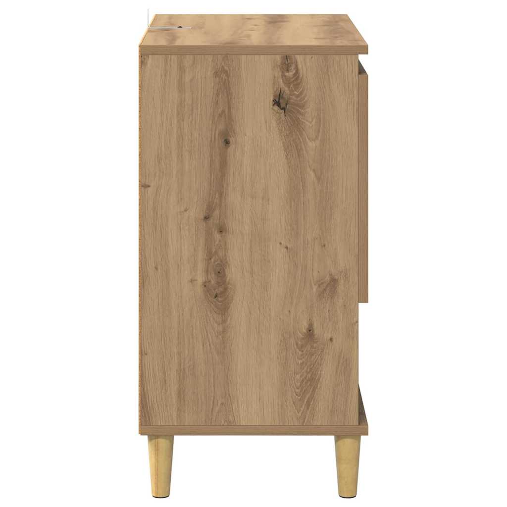 Sideboards 2 pcs Artisan Oak 60 x 35 x 70 cm Engineered Wood