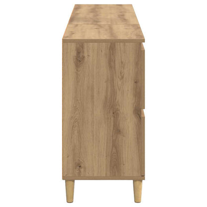 Sideboards 3 pcs Artisan Oak 60 x 35 x 70 cm Engineered Wood
