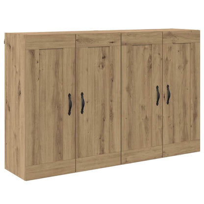 Wall-mounted Cabinet 2 pcs Artisan Oak 69.5 x 34 x 90 cm