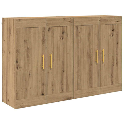 Wall-mounted Cabinet 2 pcs Artisan Oak 69.5 x 34 x 90 cm