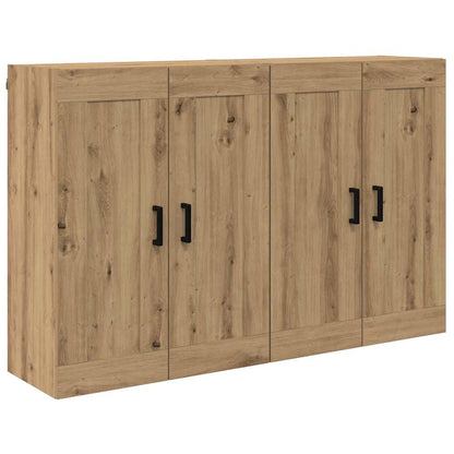 Wall-mounted Cabinet 2 pcs Artisan Oak 69.5 x 34 x 90 cm