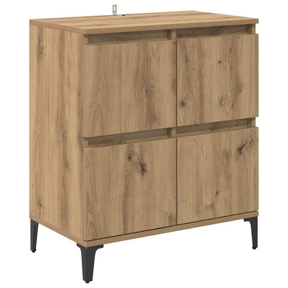 Sideboards 3 pcs Artisan Oak 60 x 35 x 70 cm Engineered Wood