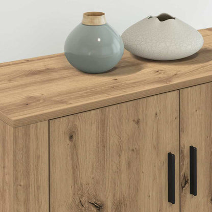 Wall-mounted TV Cabinet Set 3 pcs Artisan Oak Engineered Wood