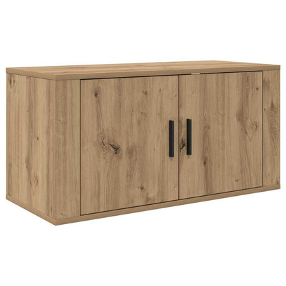 Wall-mounted TV Cabinet Set 3 pcs Artisan Oak Engineered Wood