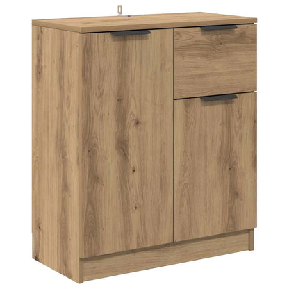 Sideboards 2 pcs Artisan Oak 60 x 30 x 70 cm Engineered Wood