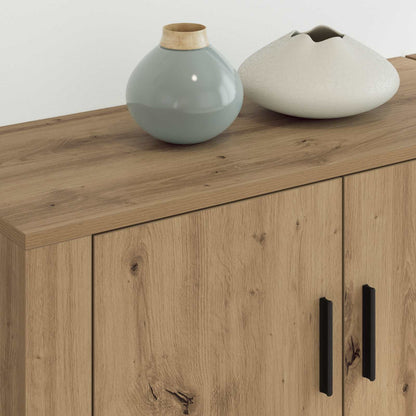 Wall-mounted TV Cabinet Set 2 pcs Artisan Oak Engineered Wood