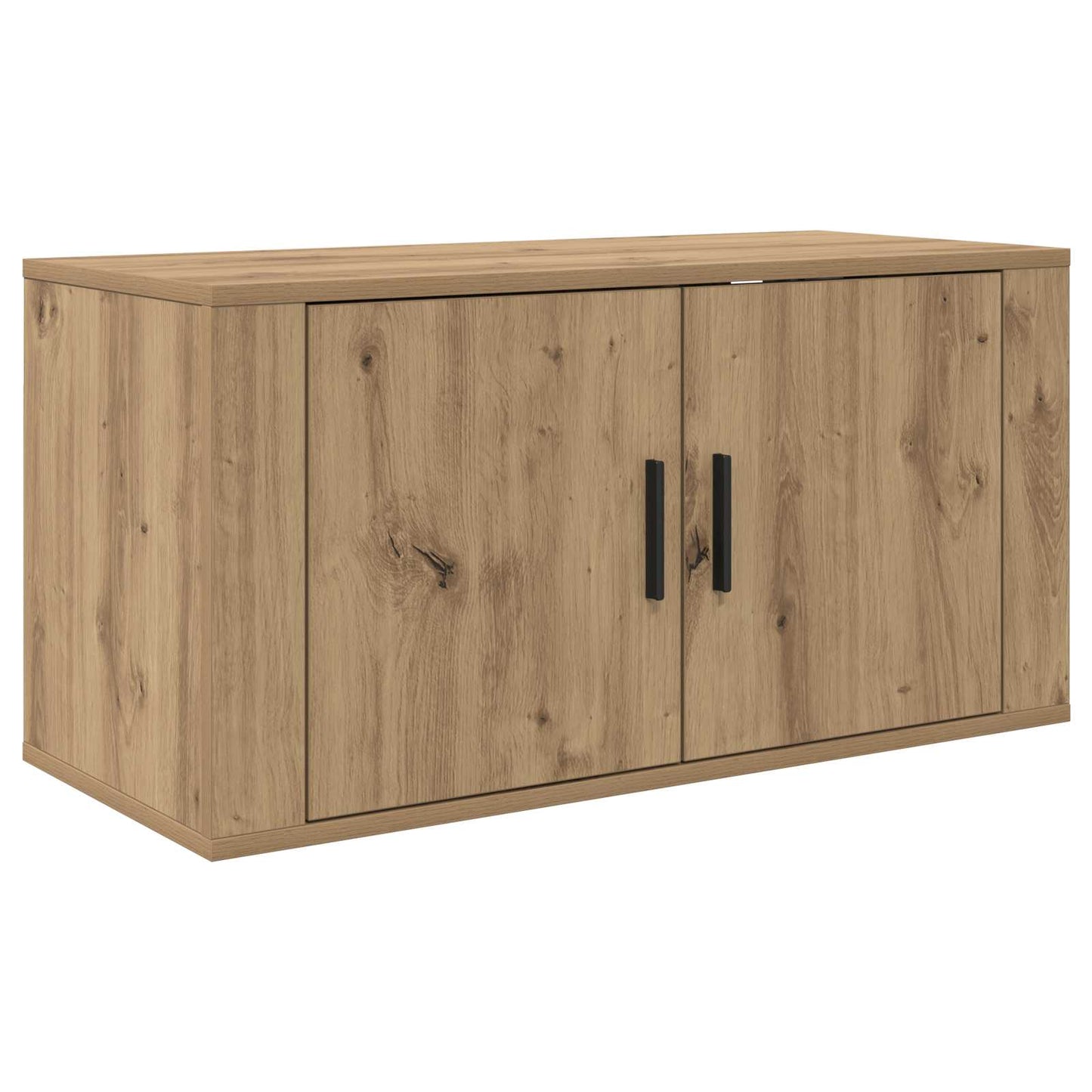 Wall-mounted TV Cabinet Set 2 pcs Artisan Oak 80 x 34.5 x 40 cm