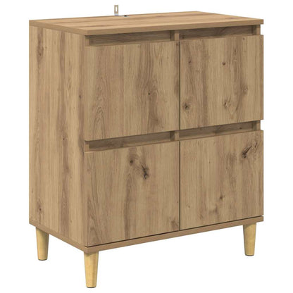 Sideboards 2 pcs Artisan Oak 60 x 35 x 70 cm Engineered Wood