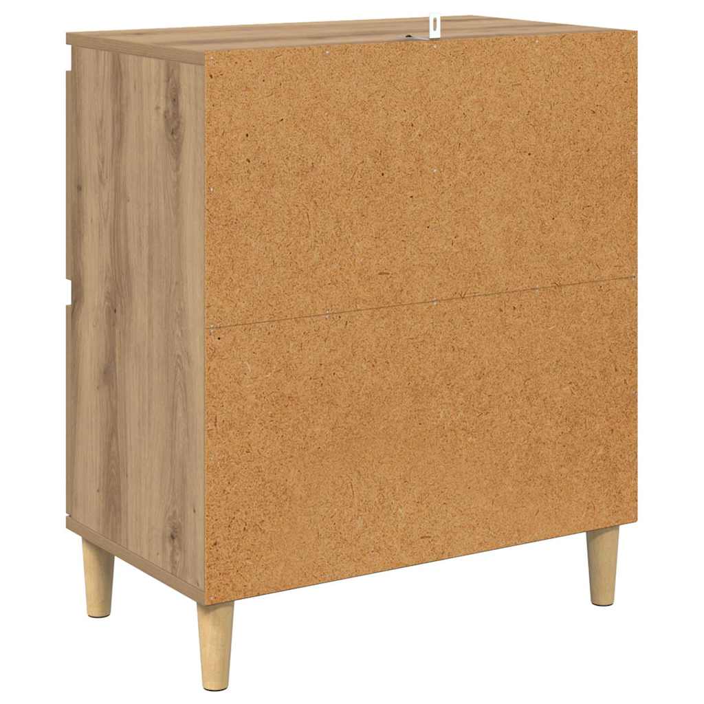 Sideboards 2 pcs Artisan Oak 60 x 35 x 70 cm Engineered Wood