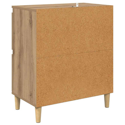 Sideboards 2 pcs Artisan Oak 60 x 35 x 70 cm Engineered Wood