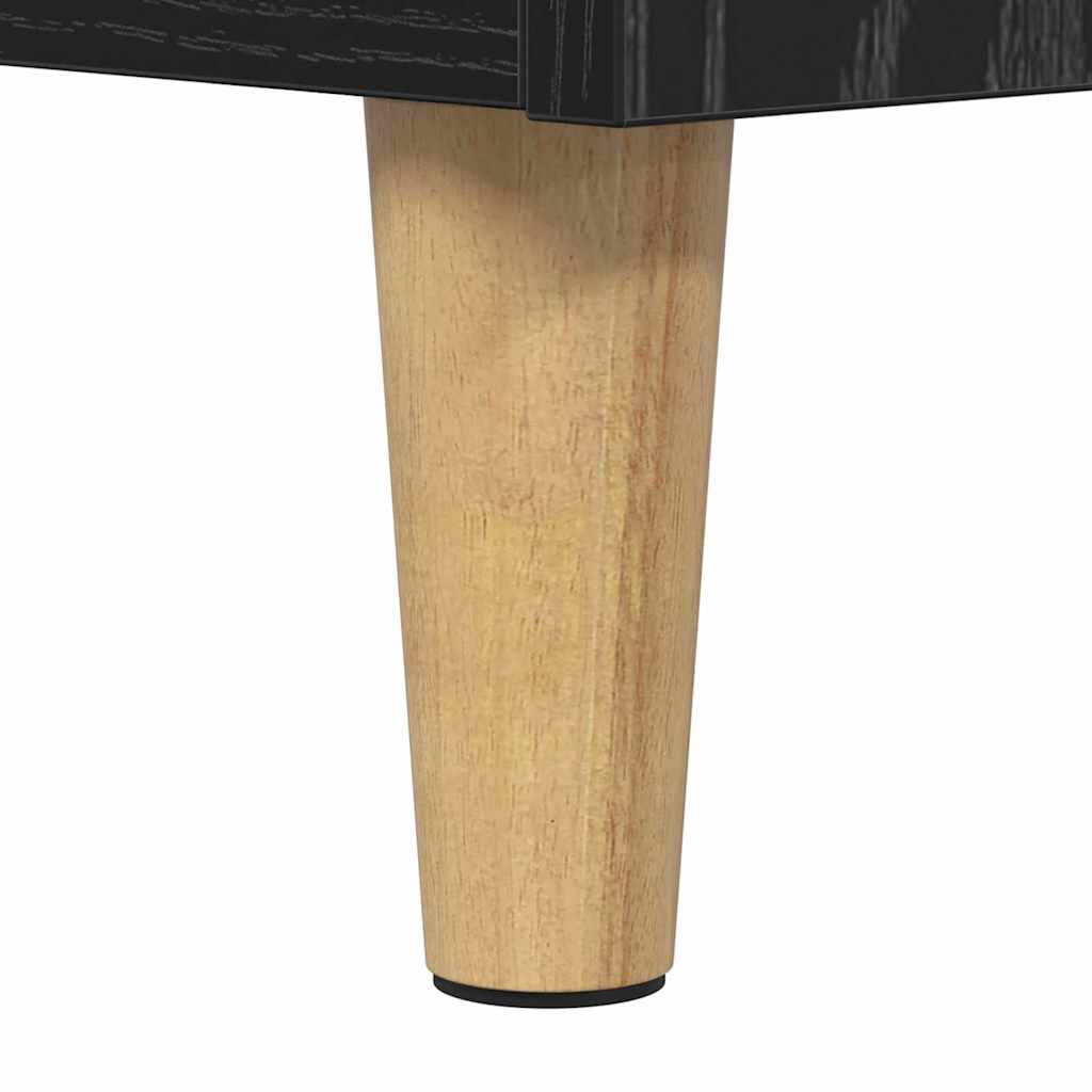 Sideboards 3 pcs Black Oak 60 x 35 x 70 cm Engineered Wood