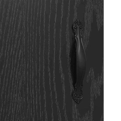 Wall-mounted Cabinet 2 pcs Black Oak 69.5 x 34 x 90 cm
