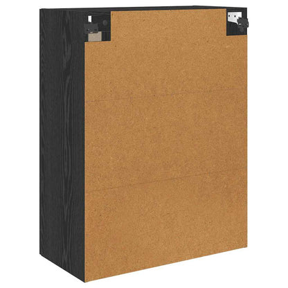 Wall-mounted Cabinet 2 pcs Black Oak 69.5 x 34 x 90 cm