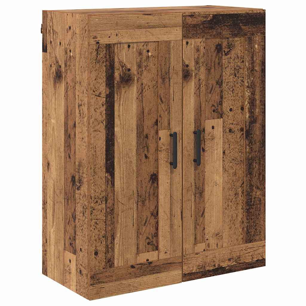 Highboard 2 pcs Old Wood Engineered Wood