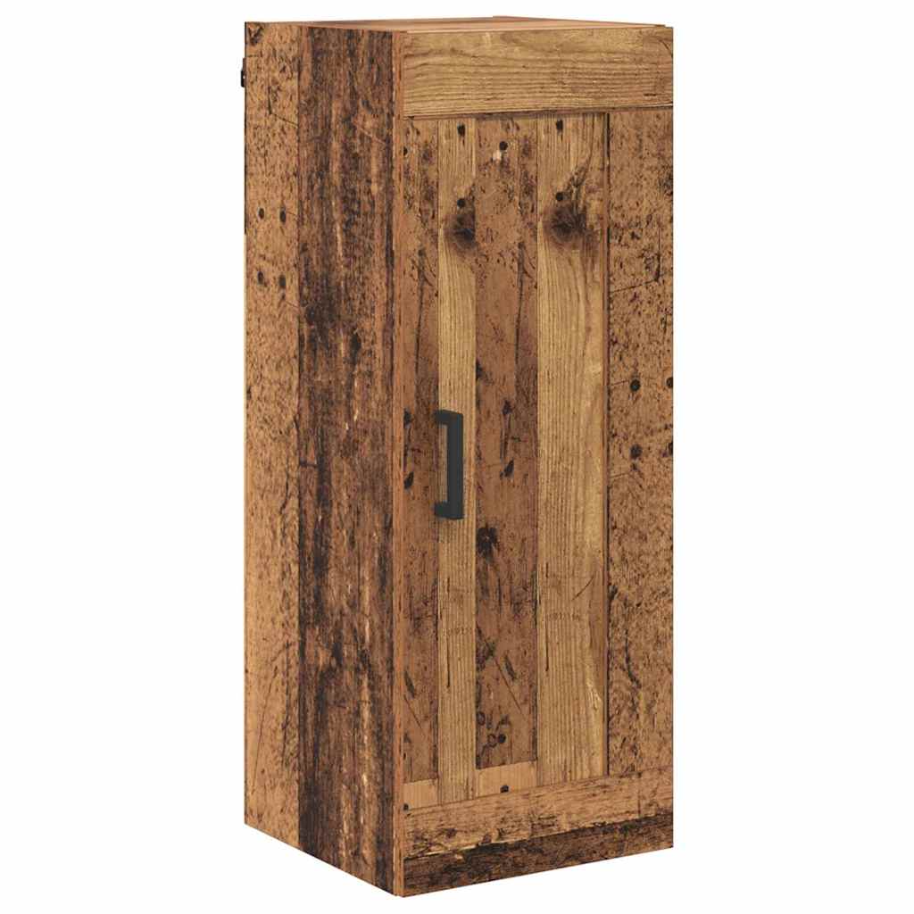 Highboard Old Wood 34.5 x 34 x 180 cm Engineered Wood