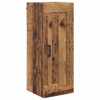 Highboard Old Wood 34.5 x 34 x 180 cm Engineered Wood