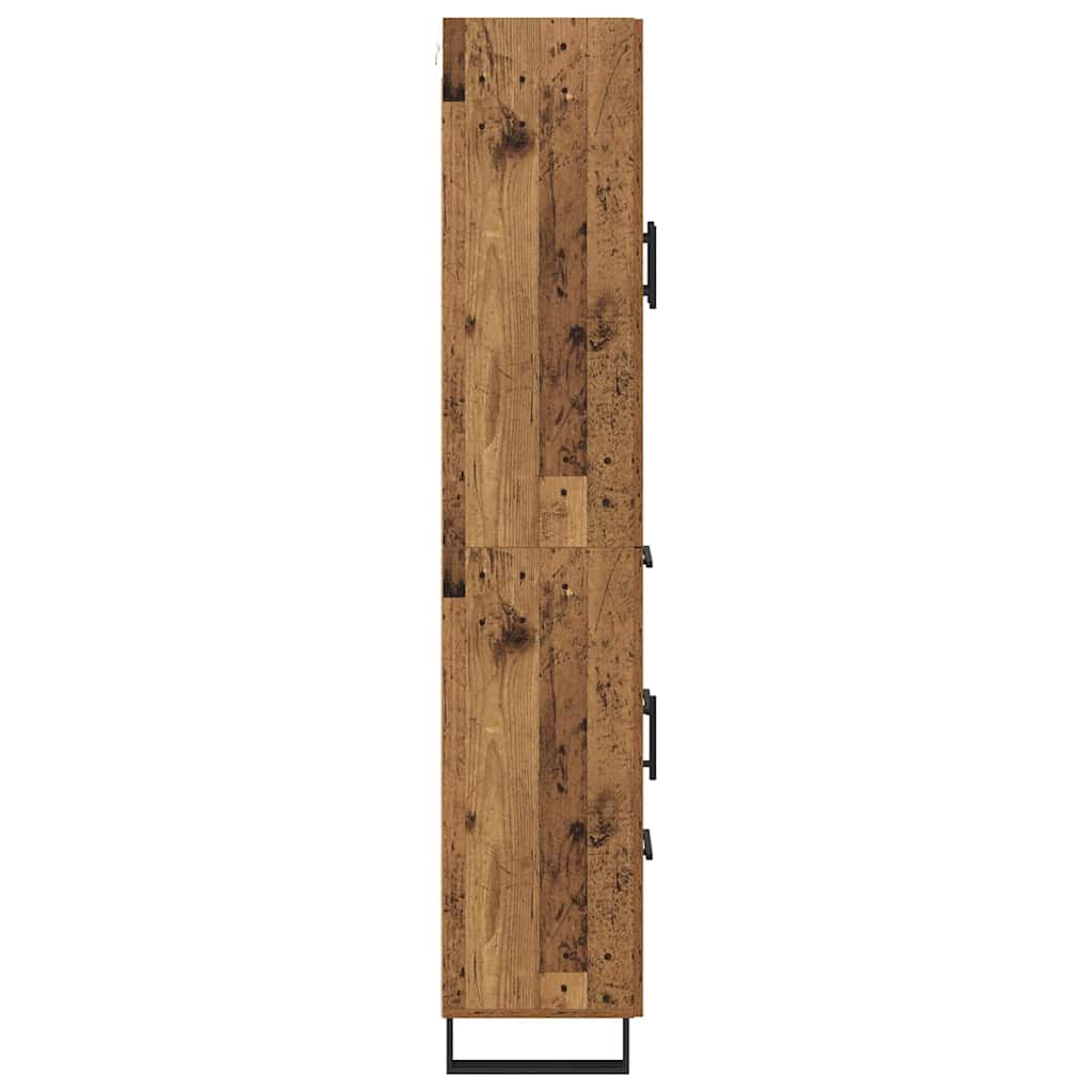 Highboard Old Wood 69.5 x 34 x 180 cm Engineered Wood