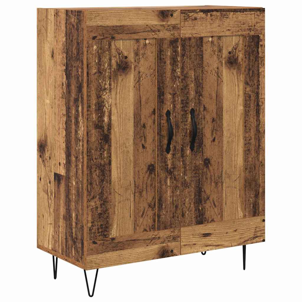 Highboard Old Wood 69.5 x 34 x 180 cm Engineered Wood