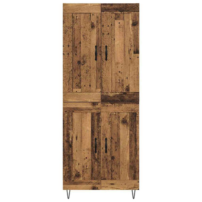 Highboard Old Wood 69.5 x 34 x 180 cm Engineered Wood
