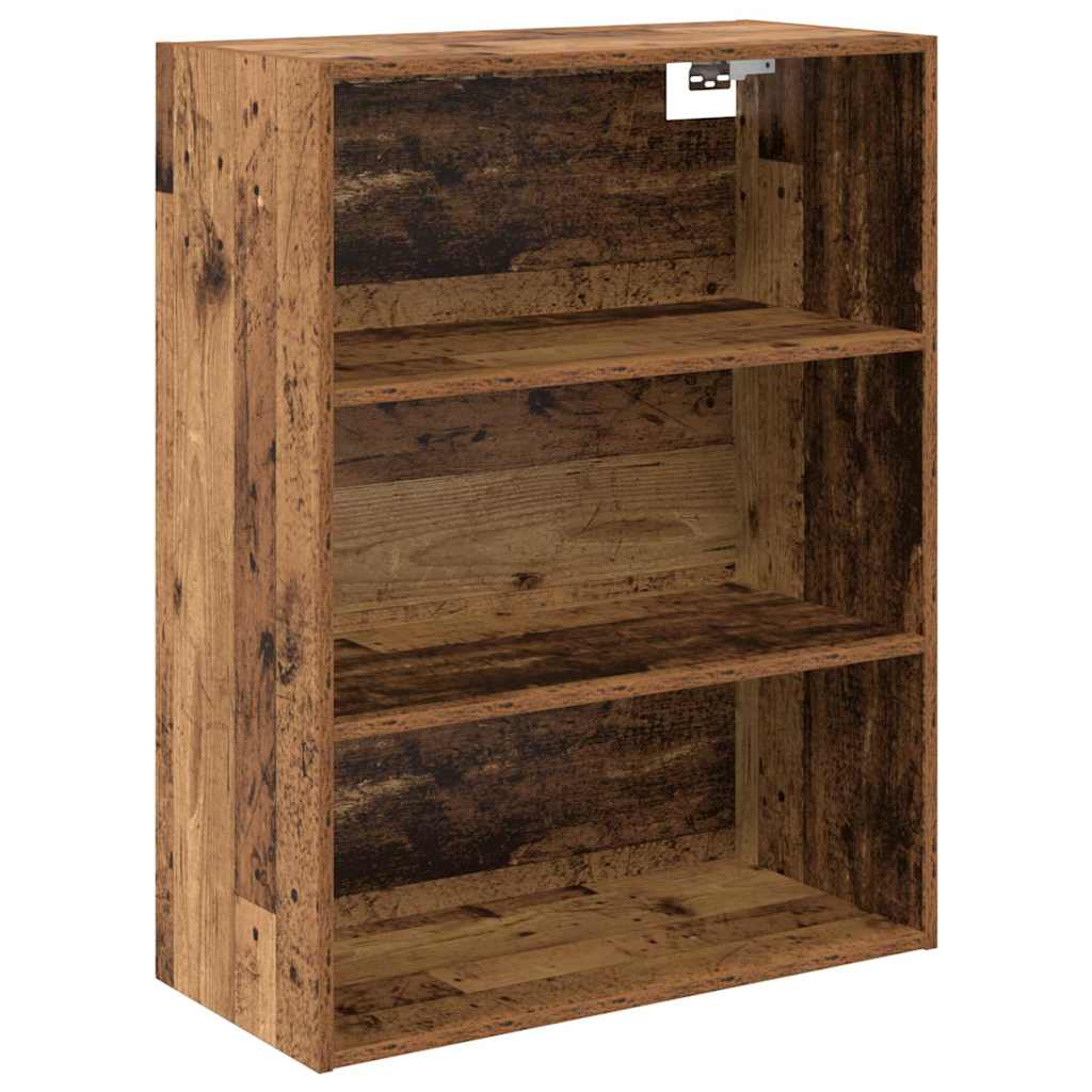 Highboard with Drawer 2 pcs Old Wood Engineered Wood