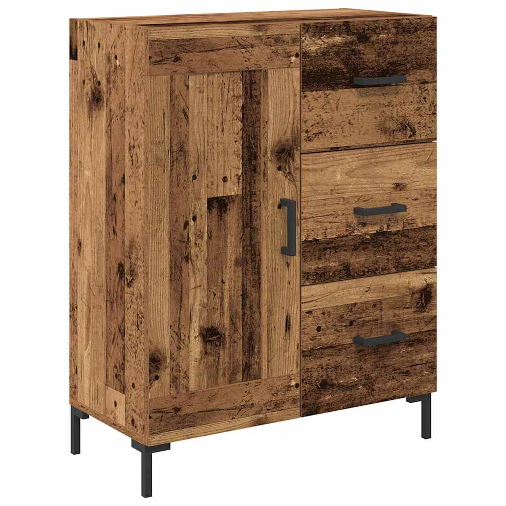 Highboard Old Wood 69.5 x 34 x 180 cm Engineered Wood