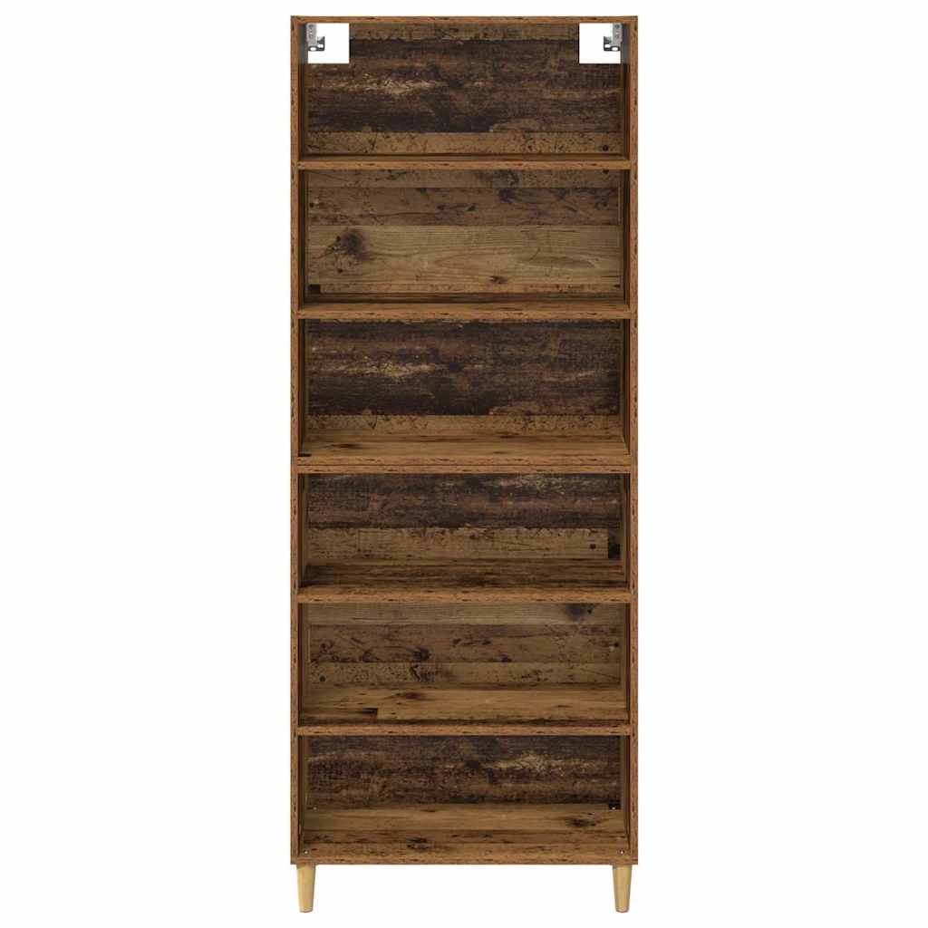 Highboard Old Wood 69.5 x 32.5 x 180 cm Engineered Wood
