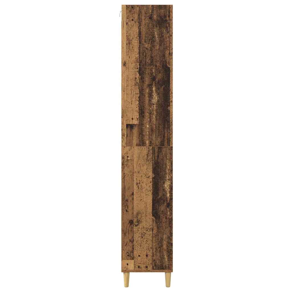 Highboard Old Wood 69.5 x 32.5 x 180 cm Engineered Wood