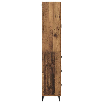 Highboard Old Wood 69.5 x 34 x 180 cm Engineered Wood