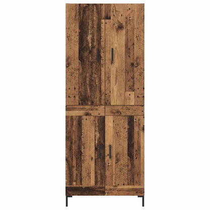 Highboard Old Wood 69.5 x 34 x 180 cm Engineered Wood