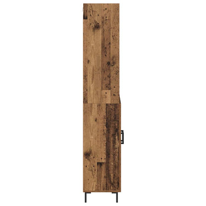 Highboard Old Wood 69.5 x 34 x 180 cm Engineered Wood