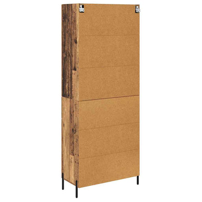 Highboard Old Wood 69.5 x 34 x 180 cm Engineered Wood