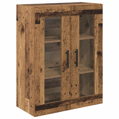 Highboard 2 pcs Old Wood Engineered Wood