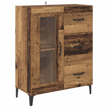Highboard Old Wood 69.5 x 34 x 180 cm Engineered Wood