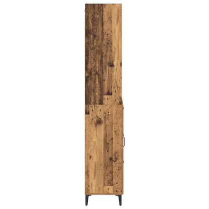 Highboard Old Wood 69.5 x 34 x 180 cm Engineered Wood