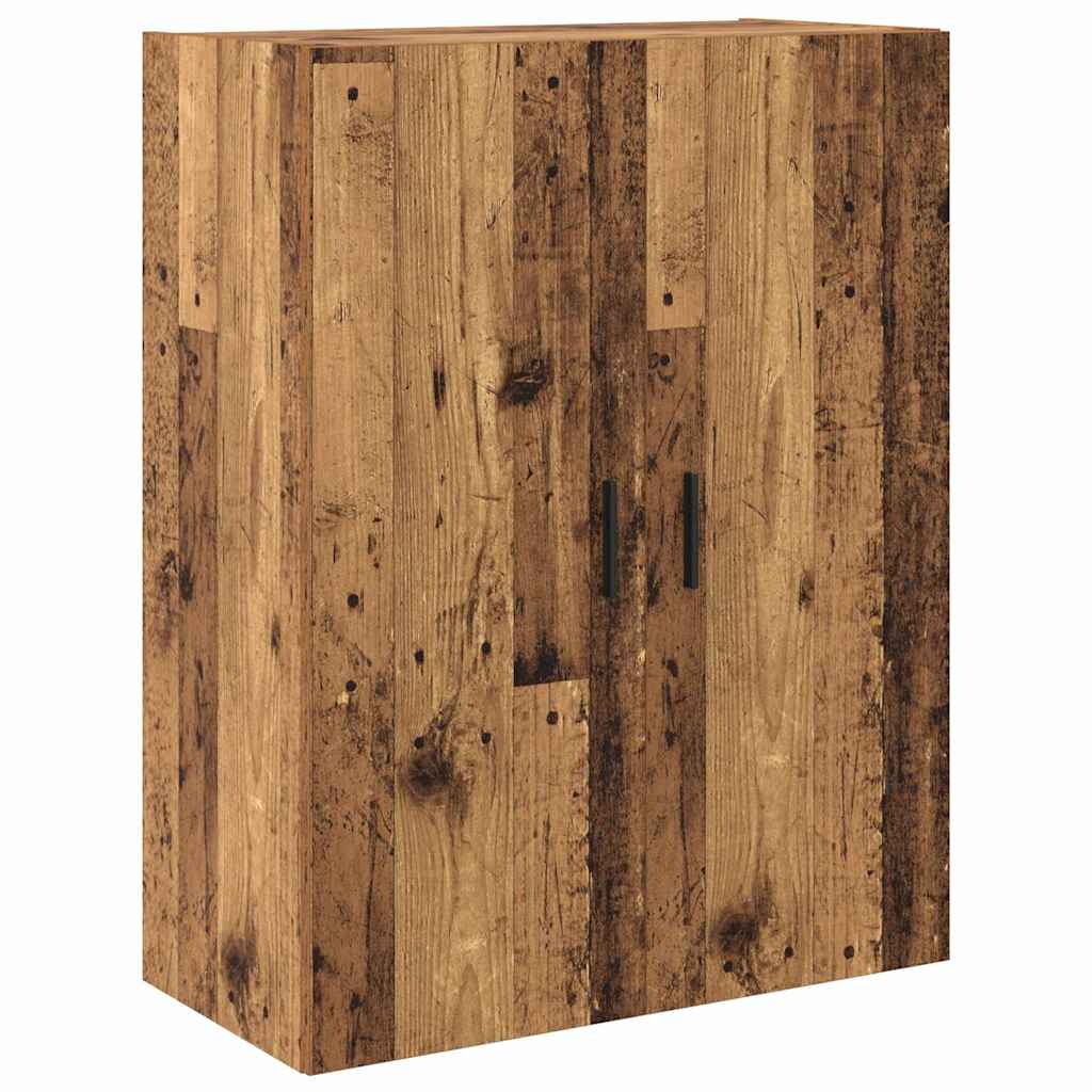 Highboard 2 pcs Old Wood Engineered Wood