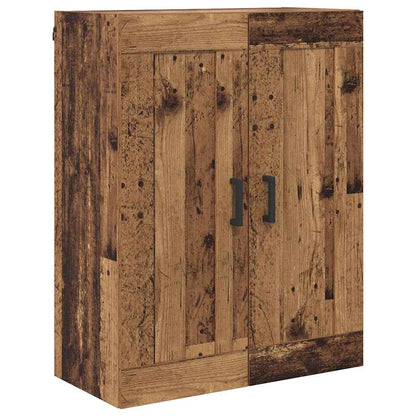 Highboard 2 pcs Old Wood Engineered Wood