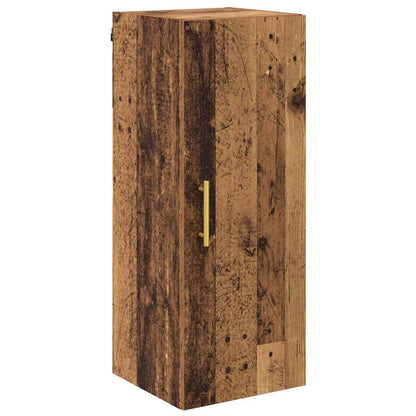 Highboard 2 pcs Old Wood Engineered Wood