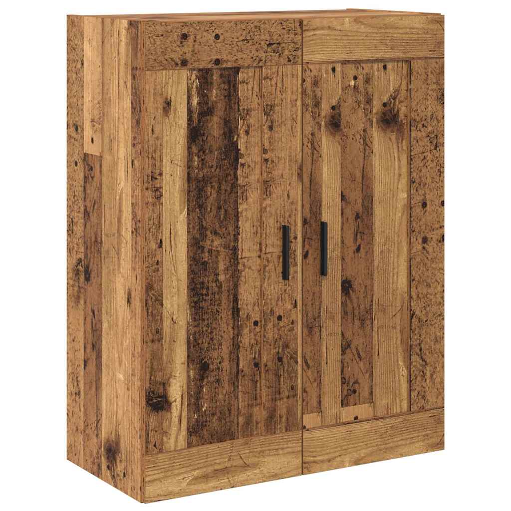 Highboard 2 pcs Old Wood Engineered Wood