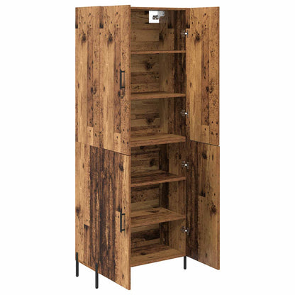 Highboard Old Wood 69.5 x 34 x 180 cm Engineered Wood