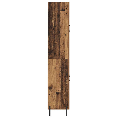Highboard Old Wood 69.5 x 34 x 180 cm Engineered Wood