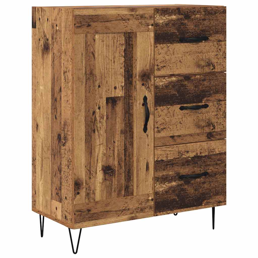 Highboard Old Wood 69.5 x 34 x 180 cm Engineered Wood