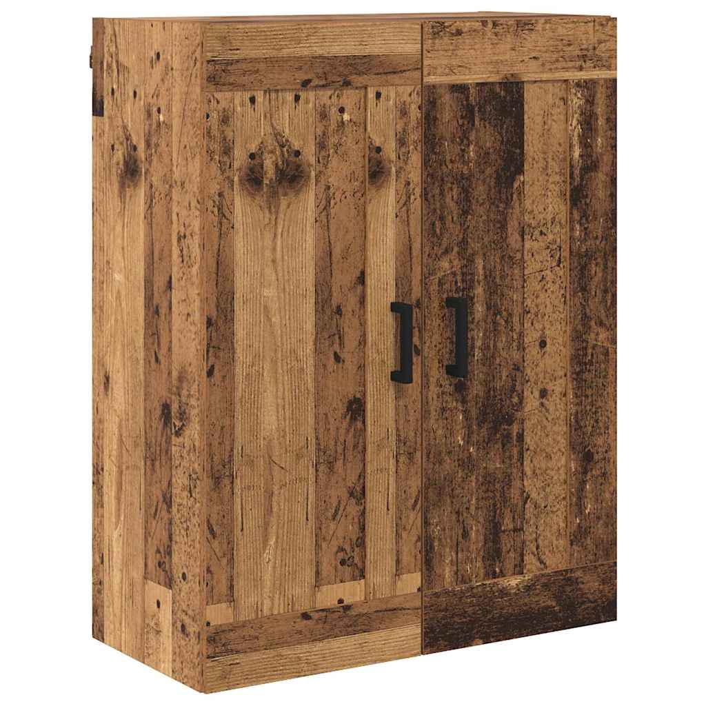Highboard 2 pcs Old Wood Engineered Wood