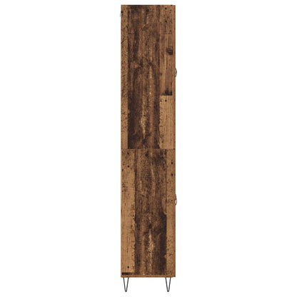Highboard Old Wood 69.5 x 34 x 180 cm Engineered Wood