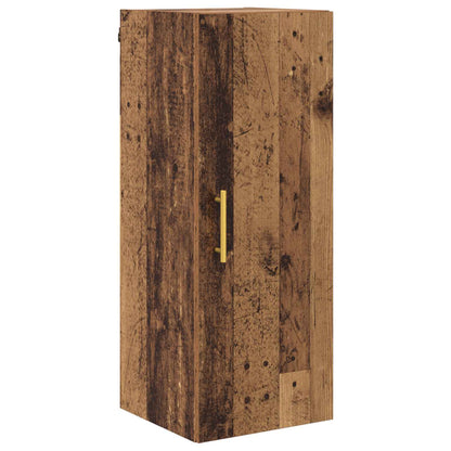 Highboard 2 pcs Old Wood Engineered Wood